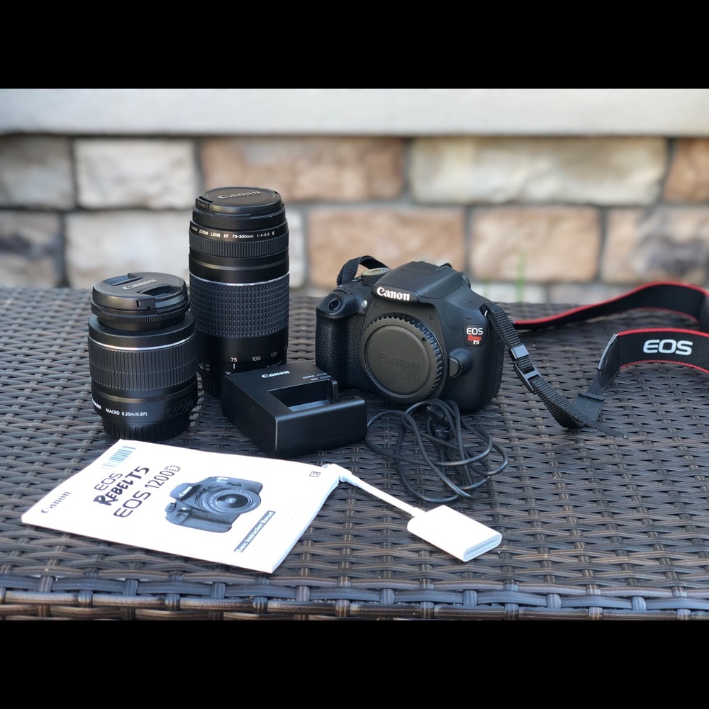 Canon Rebel T5 & EF 75-300mm lens